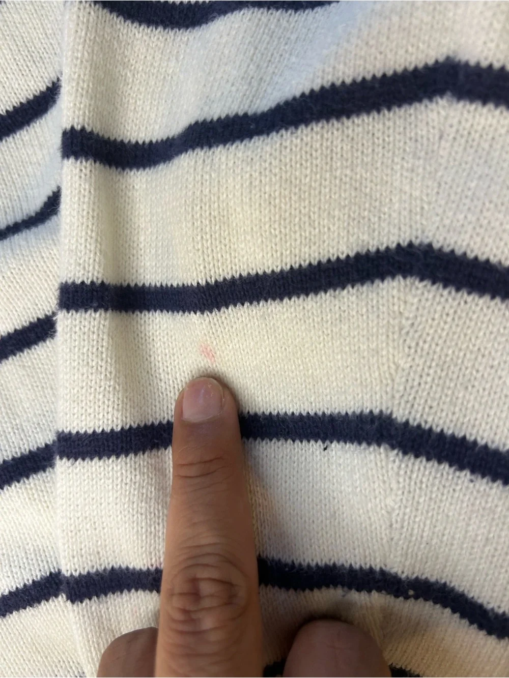 GAP Kids Cream and black Striped Sweater